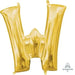 Letter W Foil Balloon The Ultimate Balloon And Party Shop Cheltenham & Gloucester Balloons & Fancy Dress 