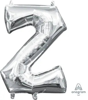 Letter Z Foil Balloon The Ultimate Balloon And Party Shop Cheltenham & Gloucester Balloons & Fancy Dress 