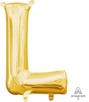 Letter L Foil Balloon - The Ultimate Balloon & Party Shop
