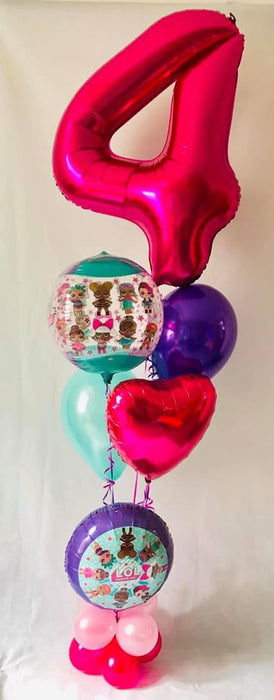 LOL Dolls Balloon Display - The Ultimate Balloon & Party Shop