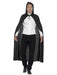 Long Adult Hooded Cape - Black The Ultimate Balloon And Party Shop Cheltenham & Gloucester Balloons & Fancy Dress 
