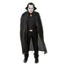 Long Adult Vampire Cape - Black The Ultimate Balloon And Party Shop Cheltenham & Gloucester Balloons & Fancy Dress 