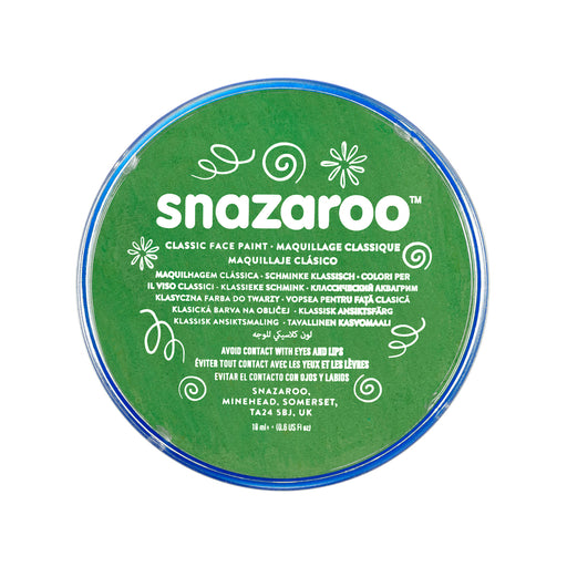 Snazaroo Face Paint - Green - The Ultimate Balloon & Party Shop
