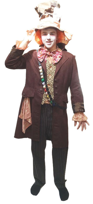NEW Mad Hatter from Tim Burton's Film Hire Costume - The Ultimate Balloon & Party Shop