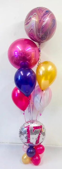 Marble Age Birthday Display The Ultimate Balloon And Party Shop Cheltenham & Gloucester Balloons & Fancy Dress 