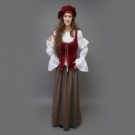 Medieval Lady / Wench Hire Costume The Ultimate Balloon And Party Shop Cheltenham & Gloucester Balloons & Fancy Dress 