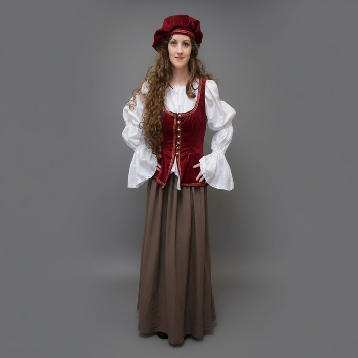 Medieval Lady / Wench Hire Costume The Ultimate Balloon And Party Shop Cheltenham & Gloucester Balloons & Fancy Dress 