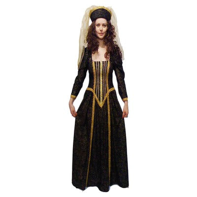 Anne Boleyn/Medieval Queen Hire Costume - The Ultimate Balloon & Party Shop