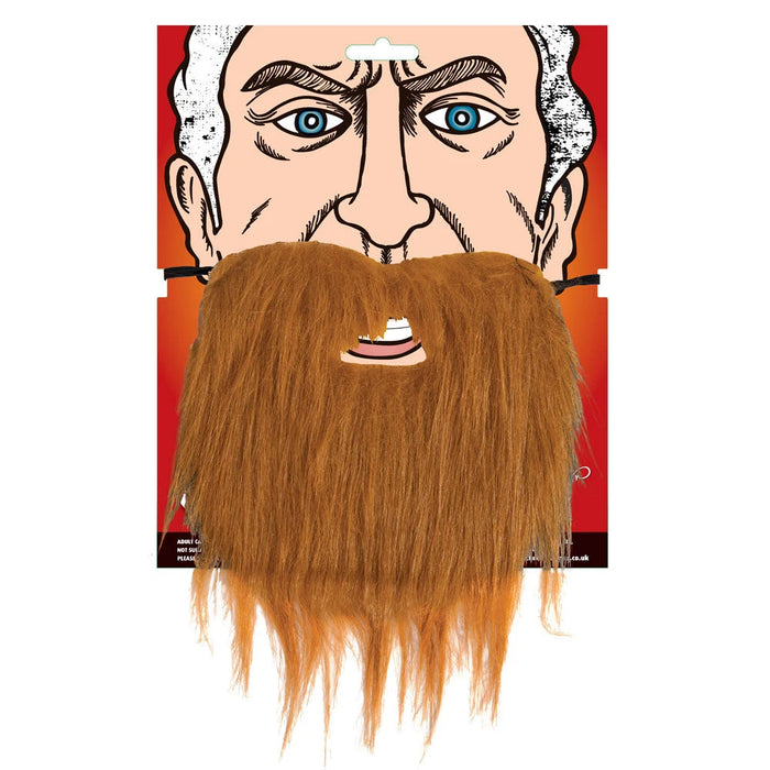 Men’s Beard - Light Brown The Ultimate Balloon And Party Shop Cheltenham & Gloucester Balloons & Fancy Dress 
