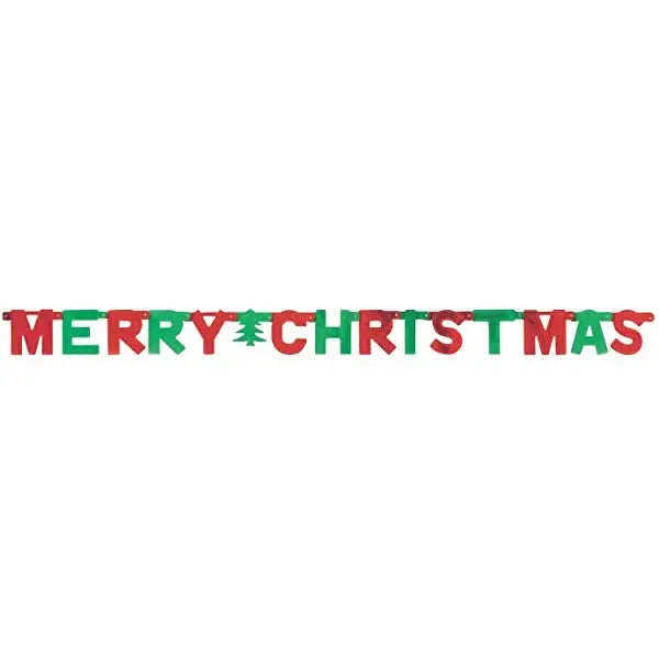 Merry Christmas Letter Banner The Ultimate Balloon And Party Shop Cheltenham & Gloucester Balloons & Fancy Dress 