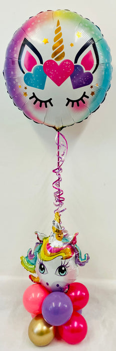 Mini Bubble Stack Deluxe - Unicorn The Ultimate Balloon And Party Shop Cheltenham & Gloucester Balloons & Fancy Dress 