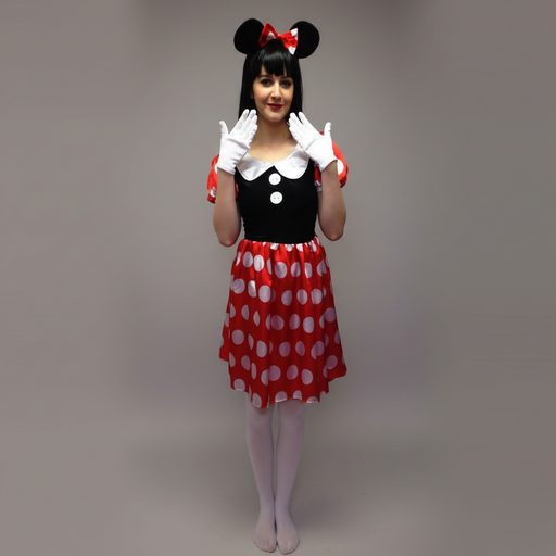 Minnie Mouse Hire Costume The Ultimate Balloon And Party Shop Cheltenham & Gloucester Balloons & Fancy Dress 