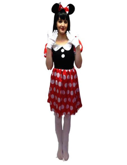 Minnie Mouse Hire Costume The Ultimate Balloon And Party Shop Cheltenham & Gloucester Balloons & Fancy Dress 
