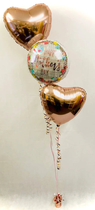 Mothers Day Balloon Display - Rose Gold The Ultimate Balloon And Party Shop Cheltenham & Gloucester Balloons & Fancy Dress 