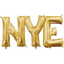 New Years Eve letters - The Ultimate Balloon & Party Shop