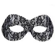 Naomi Lace Eyemask - Black The Ultimate Balloon And Party Shop Cheltenham & Gloucester Balloons & Fancy Dress 