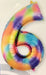 Number 6 Foil Balloon (Rainbow) The Ultimate Balloon And Party Shop Cheltenham & Gloucester Balloons & Fancy Dress 