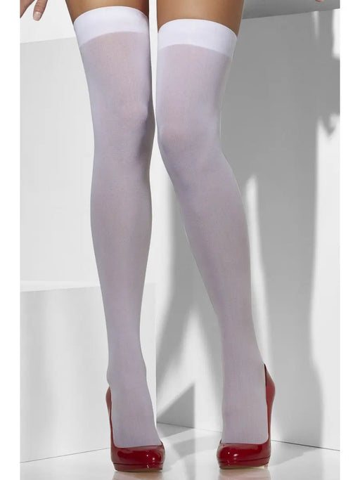 Opaque Hold-Ups - White The Ultimate Balloon And Party Shop Cheltenham & Gloucester Balloons & Fancy Dress 