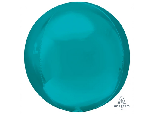 Orb Foil Balloon - Aqua The Ultimate Balloon And Party Shop Cheltenham & Gloucester Balloons & Fancy Dress 
