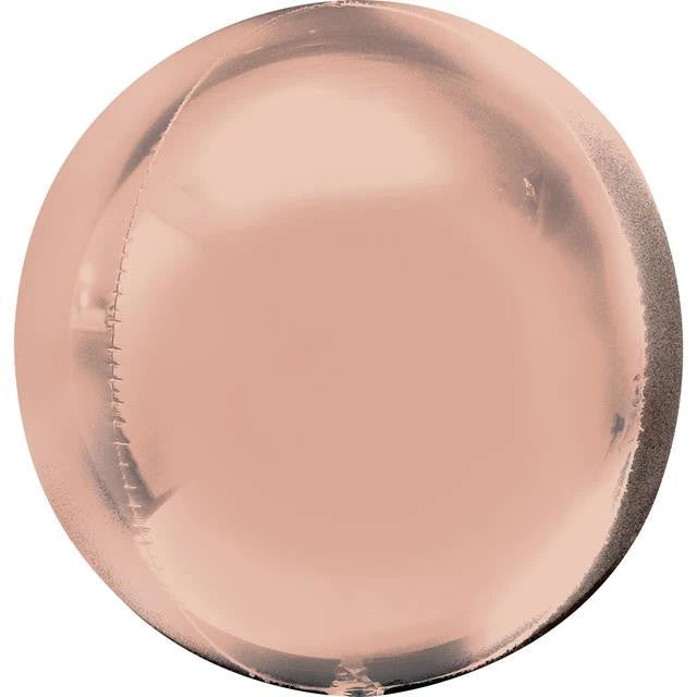 Orb Foil Balloon - Rose Gold The Ultimate Balloon And Party Shop Cheltenham & Gloucester Balloons & Fancy Dress 