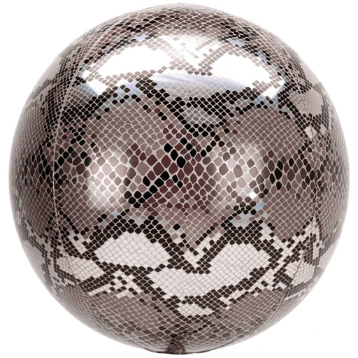 Orb Foil Balloon - Snake Skin Print The Ultimate Balloon And Party Shop Cheltenham & Gloucester Balloons & Fancy Dress 