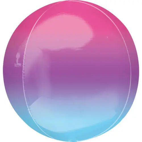 Orb Ombré Foil Balloon - Purple & Blue The Ultimate Balloon And Party Shop Cheltenham & Gloucester Balloons & Fancy Dress 