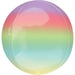 Orb Ombré Foil Balloon - Rainbow The Ultimate Balloon And Party Shop Cheltenham & Gloucester Balloons & Fancy Dress 
