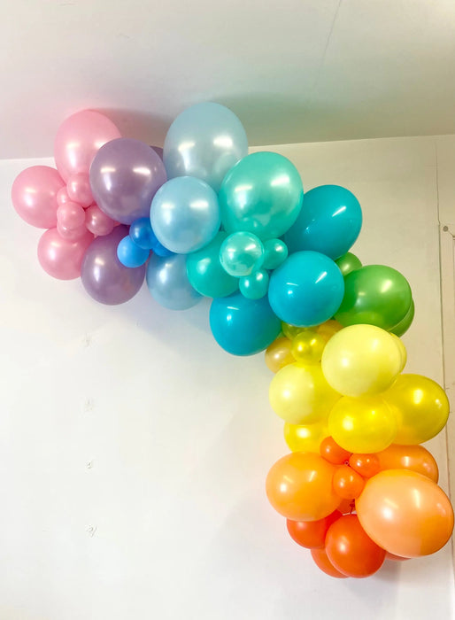 Organic Balloon Garland - Rainbow Unicorn. The Ultimate Balloon And Party Shop Cheltenham & Gloucester Balloons & Fancy Dress 