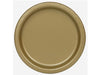 Round Paper Plates - Gold - The Ultimate Balloon & Party Shop