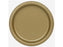 Round Paper Plates - Gold - The Ultimate Balloon & Party Shop
