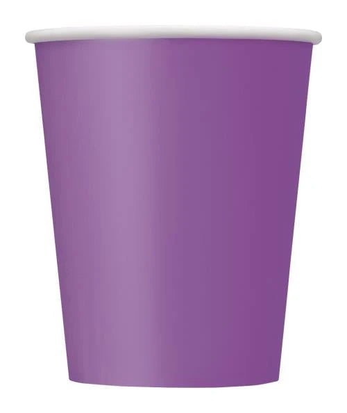 Paper Cups - Pretty Purple The Ultimate Balloon And Party Shop Cheltenham & Gloucester Balloons & Fancy Dress 