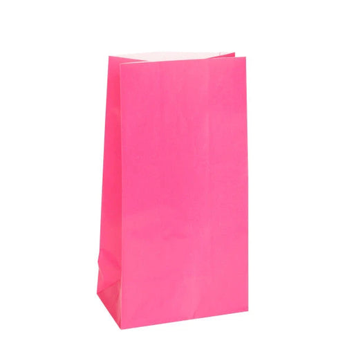 Paper Party Bags - Hot Pink The Ultimate Balloon And Party Shop Cheltenham & Gloucester Balloons & Fancy Dress 