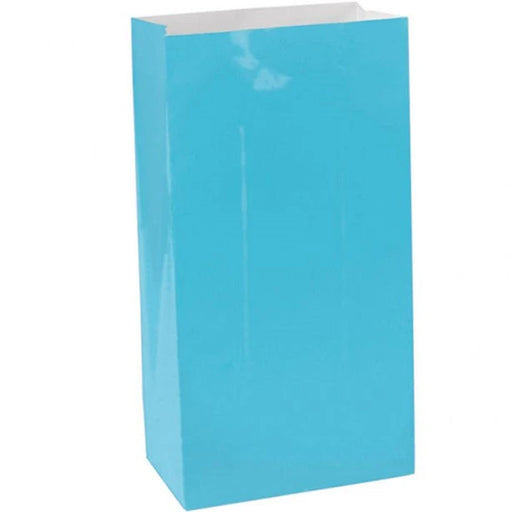 Paper Party Bags - Powder Blue The Ultimate Balloon And Party Shop Cheltenham & Gloucester Balloons & Fancy Dress 