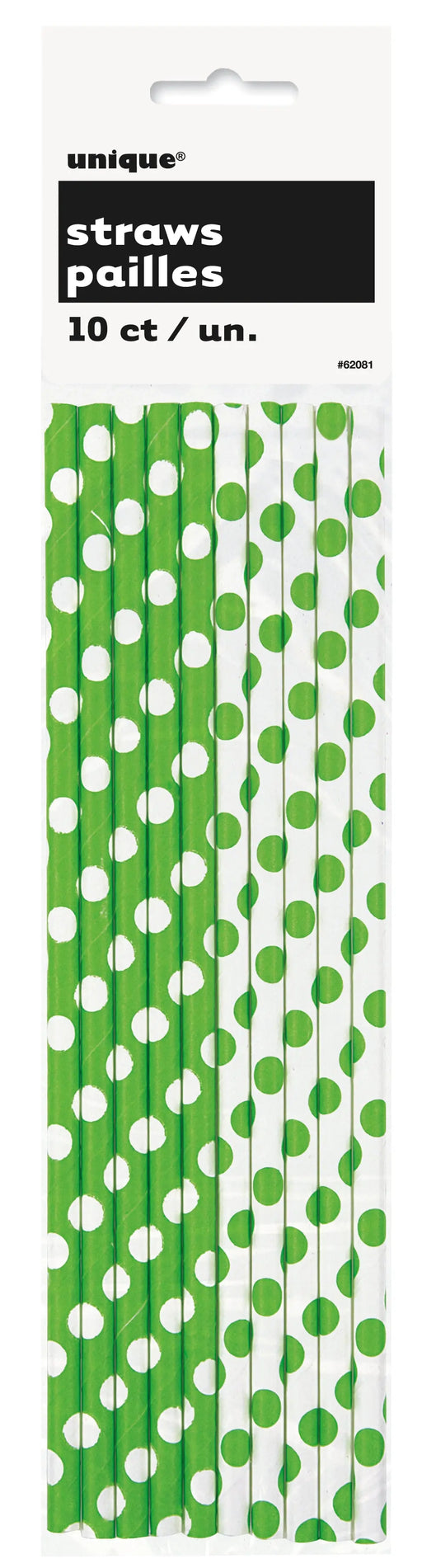 Paper Straws - Green & White. The Ultimate Balloon And Party Shop Cheltenham & Gloucester Balloons & Fancy Dress 