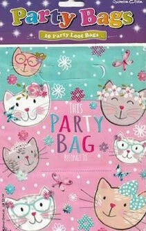 Party Loot Bags - Cute Cats The Ultimate Balloon And Party Shop Cheltenham & Gloucester Balloons & Fancy Dress 