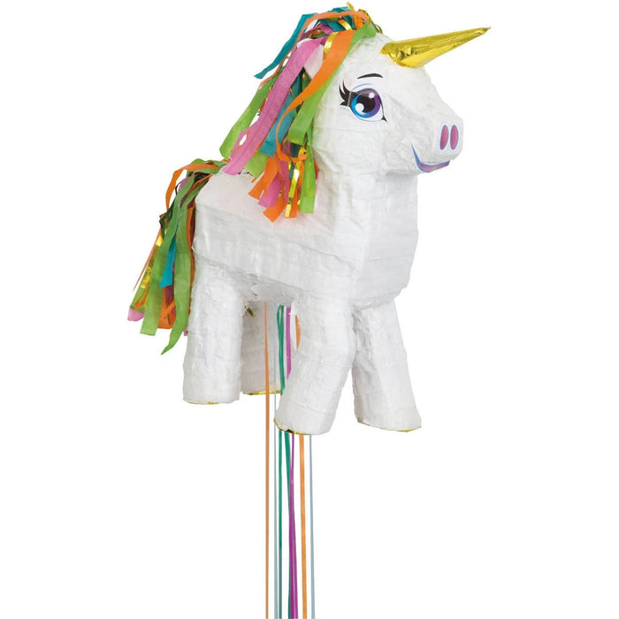 Party Piñata - White Unicorn The Ultimate Balloon And Party Shop Cheltenham & Gloucester Balloons & Fancy Dress 