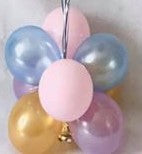 Pretty Marble Orbz with 3 balloon trim - The Ultimate Balloon & Party Shop