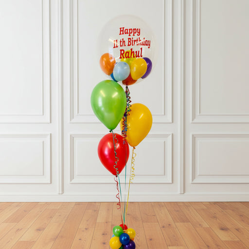 Personalised Birthday Bubble Balloon Display The Ultimate Balloon And Party Shop Cheltenham & Gloucester Balloons & Fancy Dress 