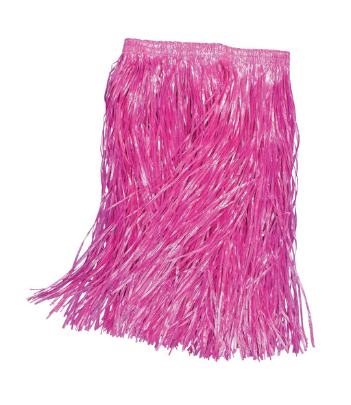 Pink Coloured Grass Skirt (Childs) The Ultimate Balloon And Party Shop Cheltenham & Gloucester Balloons & Fancy Dress 