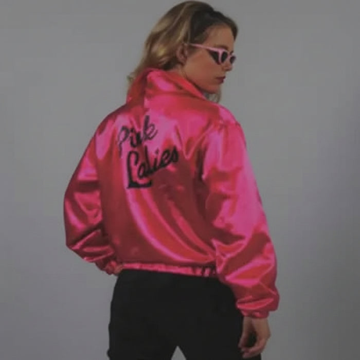 Pink Ladies Jacket from Grease EX Hire Costume The Ultimate Balloon And Party Shop Cheltenham & Gloucester Balloons & Fancy Dress 