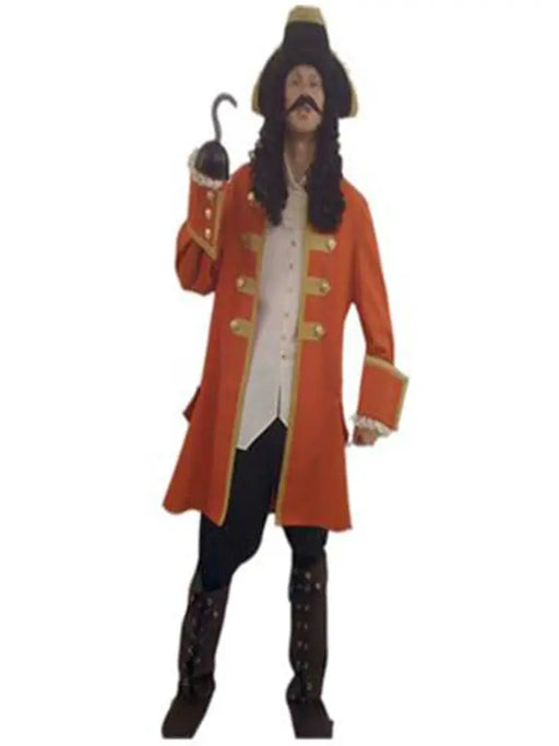 Pirate Captain with Hook Hire Costume The Ultimate Balloon And Party Shop Cheltenham & Gloucester Balloons & Fancy Dress 
