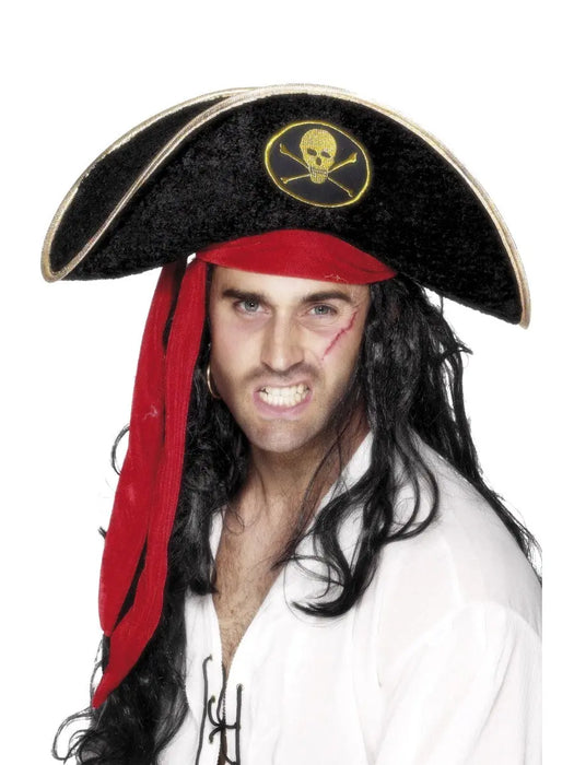 Pirate Skull & Bones Sash Hat The Ultimate Balloon And Party Shop Cheltenham & Gloucester Balloons & Fancy Dress 