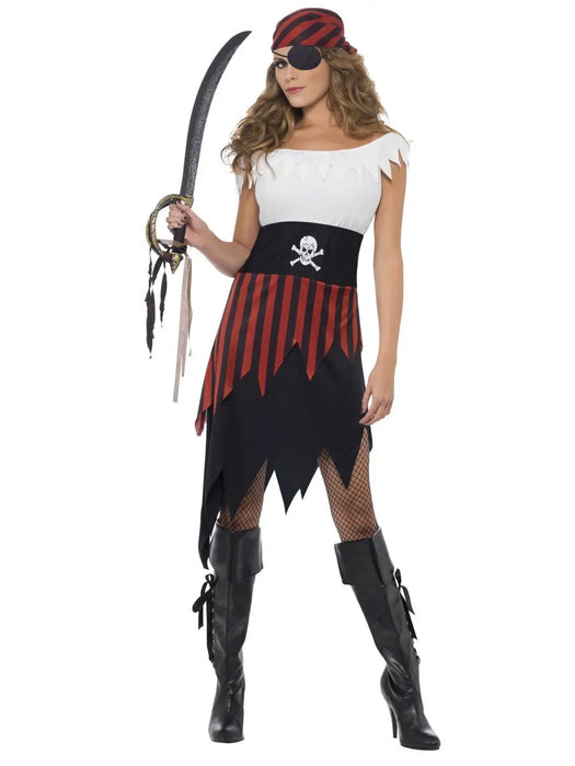 Pirate Wench Female Costume The Ultimate Balloon And Party Shop Cheltenham & Gloucester Balloons & Fancy Dress 