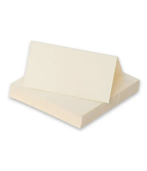 Place Cards - Ivory (Plain) The Ultimate Balloon And Party Shop Cheltenham & Gloucester Balloons & Fancy Dress 