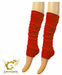 Legwarmers red - The Ultimate Balloon & Party Shop