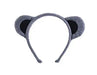 Plush Animal Ears - Grey The Ultimate Balloon And Party Shop Cheltenham & Gloucester Balloons & Fancy Dress 