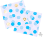 Polka Dot Napkins - Blue/Gold The Ultimate Balloon And Party Shop Cheltenham & Gloucester Balloons & Fancy Dress 