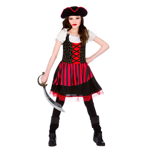 Pretty Girl Pirate Child’s Costume The Ultimate Balloon And Party Shop Cheltenham & Gloucester Balloons & Fancy Dress 
