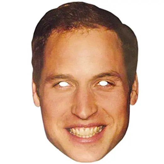 Prince William Mask The Ultimate Balloon And Party Shop Cheltenham & Gloucester Balloons & Fancy Dress 
