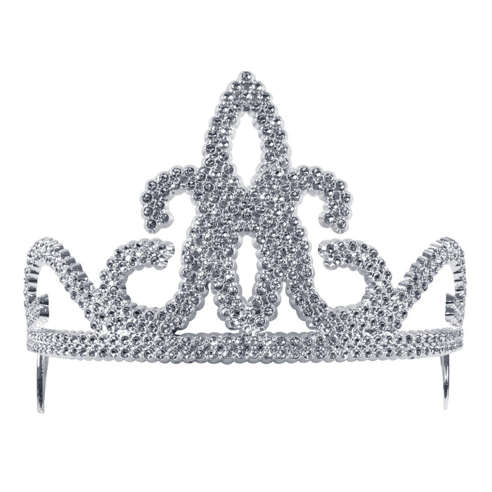Princess Tiara - Silver The Ultimate Balloon And Party Shop Cheltenham & Gloucester Balloons & Fancy Dress 